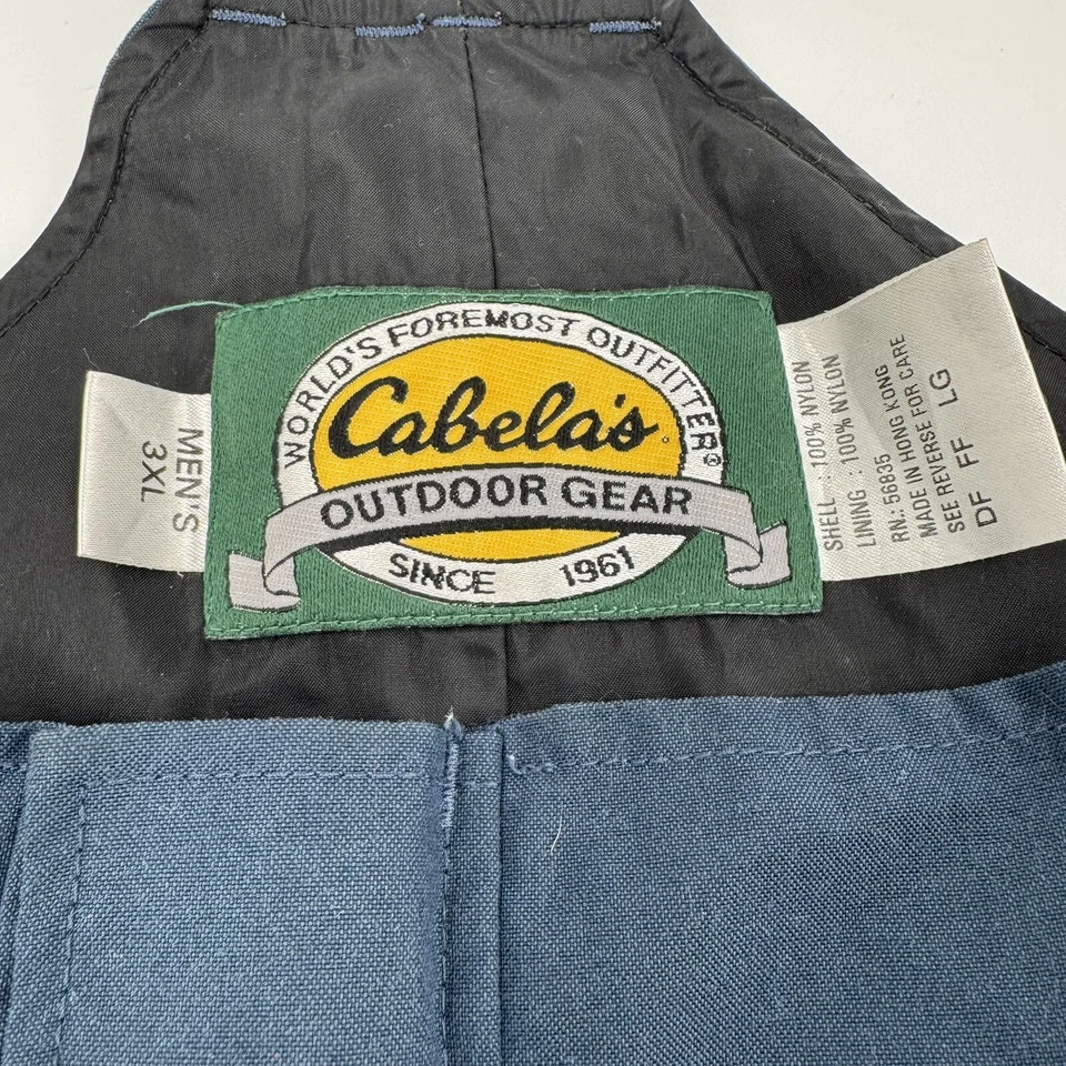 Cabelas Outdoor Gear Bib Overalls Men’s XXL 2XL Outdoor Pant Ice Fishing - Image 4 of 4