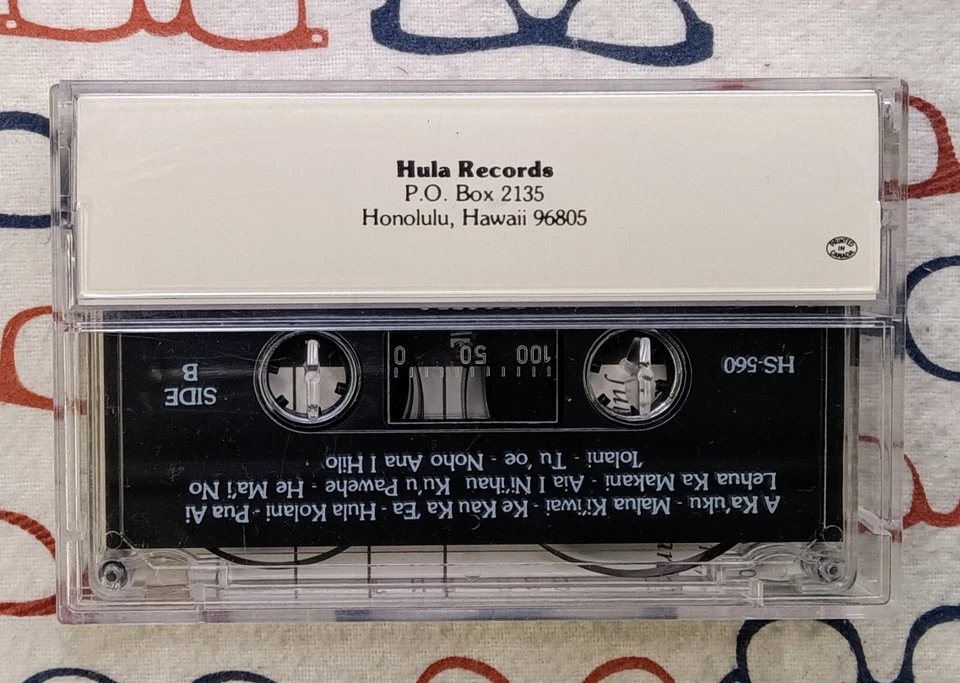 Edith Kanaka'ole Ha'aku'i Pele I Hawai'i! 1978 Hawaiian Cassette Album VG+/VG - Image 3 of 4