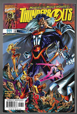 Thunderbolts #17  Marvel Comics 1998 VF+