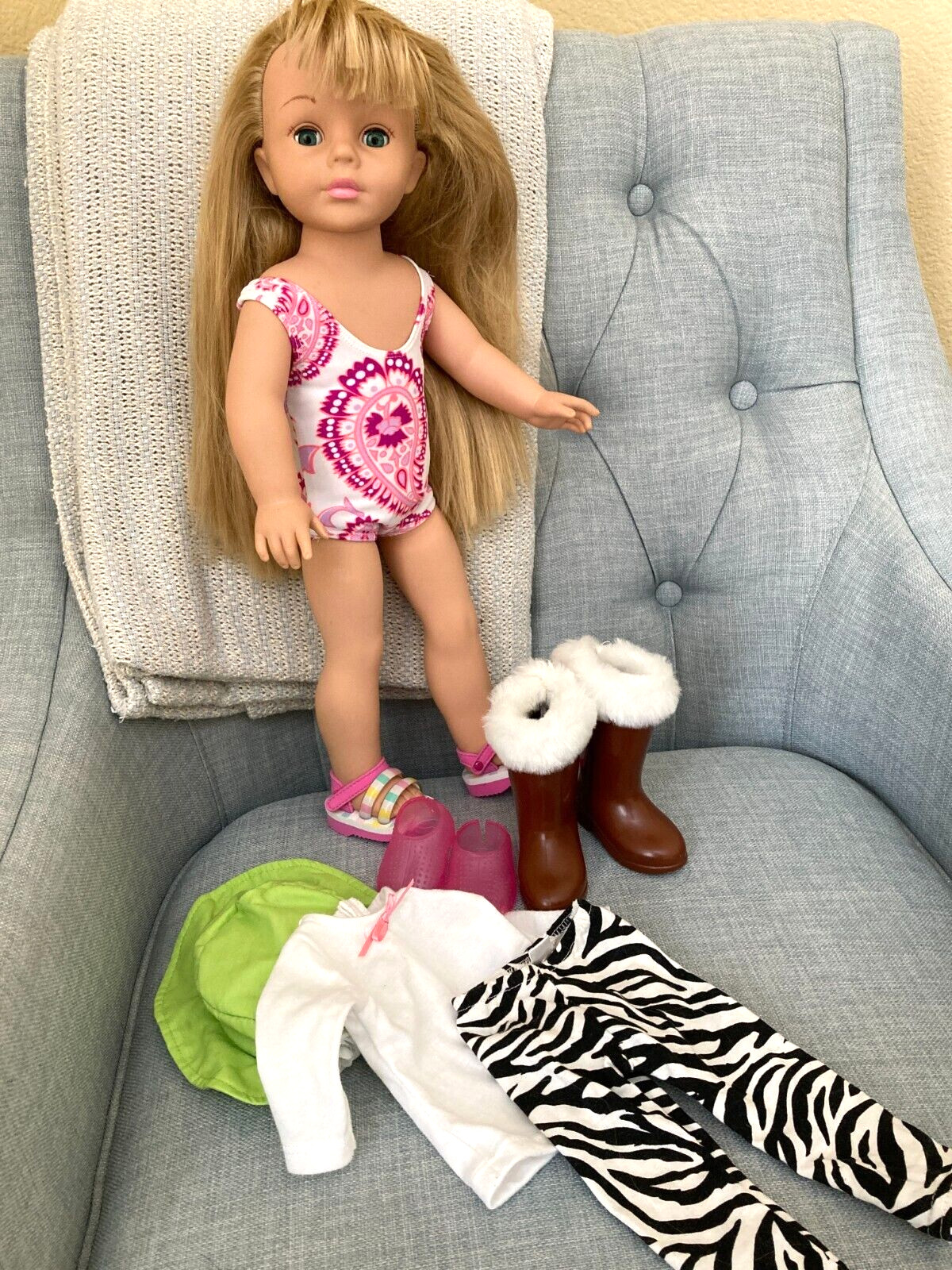 Madame Alexander 18 inch doll with Extras!