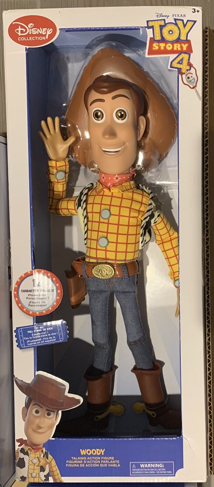 Mattel Toy Story - T0562 - Figurine - Science Fiction - Grand Woody Parlant  Toy Story 3