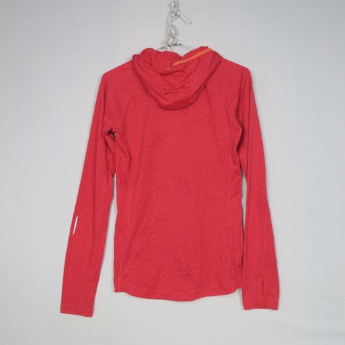 Kathmandu Womens Pullover Jacket Size 8(AU) Pink 1/2 Zip Hoodie DriMotion Sports - Picture 7 of 9