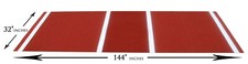 32 In x 12 Ft Synthetic Grass Turf Baseball Softball Batting Youth Hitting Mat
