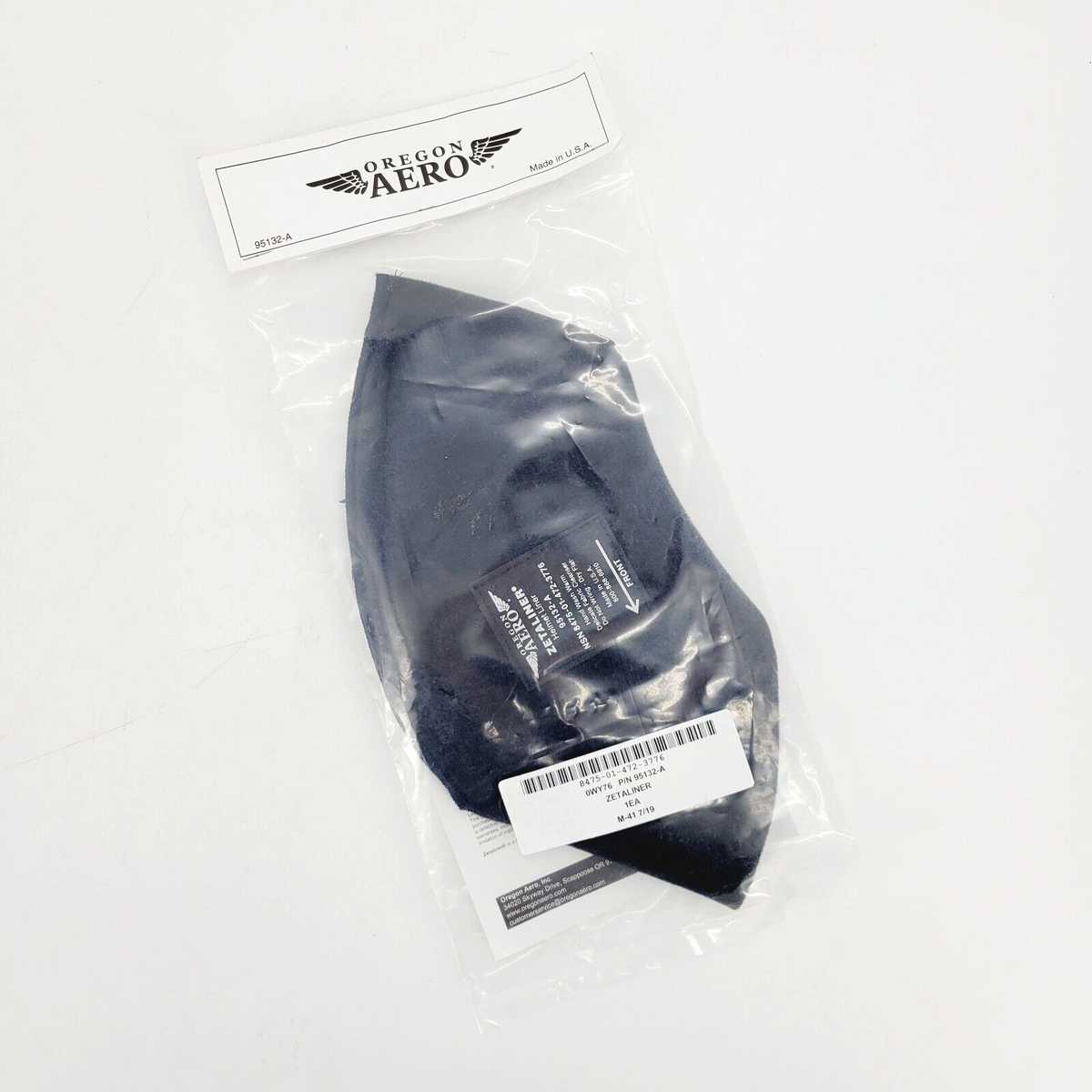 Oregon Aero ZetaLiner Helmet Liner 95132-A 13 Oregon Aero ZetaLiner Helmet Liner 95132-A 13