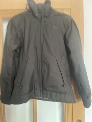Grüner Roxy Ski Mantel Jacke Gr. M Medium Fellkragen abnehmbare Kapuze 12 14
