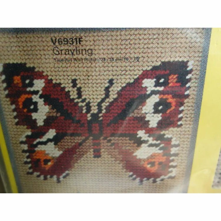 Kit de tapiz rápido PATONS, Grayling, MUY RARO, ¡sin usar! Impreso en Inglaterra! 1977 Foto 3 de 4