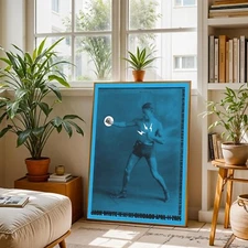 Poster Jack White professional boxer at The salt Shed, Chicago in April 11, 2025