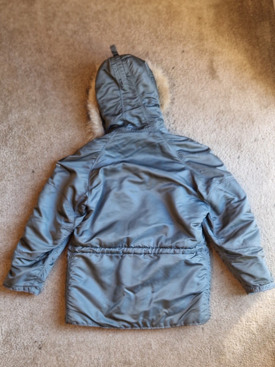 VTG 60s USAF 1511 N-3B Snorkel Parka Jacket Mens Small MIL-J-6279F 