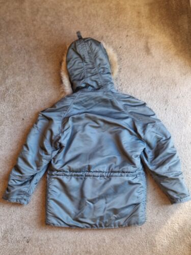 VTG 60s USAF 1511 N-3B Snorkel Parka Jacket Mens Small MIL-J-6279F Sage Green - Picture 2 of 13