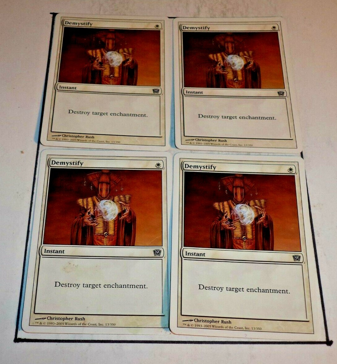 4x Playset MTG Magic the Gathering Complete Set of 4 x4