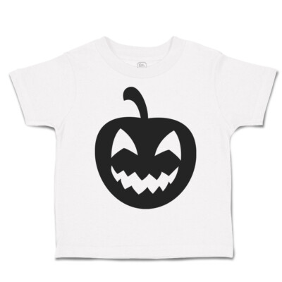 Halloween Toddler T-Shirt Evil Pumpkin Style B Cotton Gore Boy & Girl Clothes