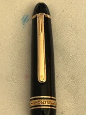 Vintage Montblanc 142 Celluloid FP’s Complete Cap- VG condition