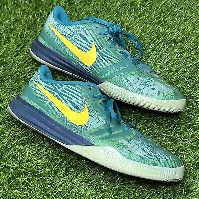 Size 6.5Y GS Nike KB Mentality 2 Kobe Green Yellow Bryant Size 6.5Y GS Nike KB Mentality 2 Kobe Green Yellow Bryant
