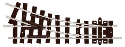 PECO ST-405 OO-9 SCALE Setrack No.1 Radius Right Hand Point