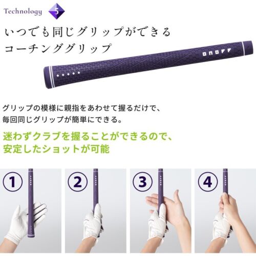for LADIES GLOBERIDE DAIWA Golf Japan 2025 ONOFF DRIVER LADY SMOOTH KICK LP-425D - Picture 13 of 15