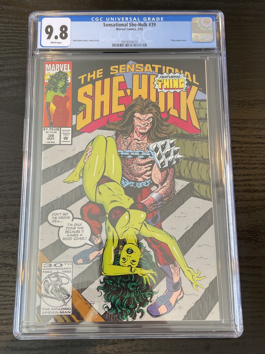 The Sensational She-Hulk #39 アメコミリーフマーベル Sensational She-Hulk #39 - CGC 9.8 | eBay