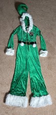 Disfraz de Elfo de Navidad Miami Dolphins One Piece Adulto Talla Mediana Verde NUEVO