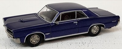 Brekina NEW HO 1/87 Scale 1965 Pontiac GTO Coupe in Metallic Purple Finish