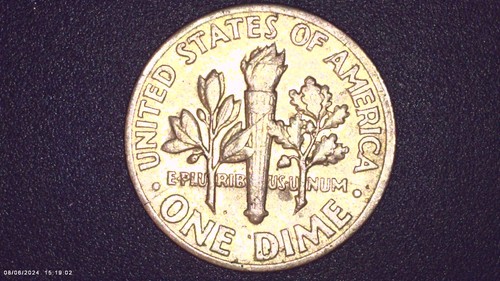 1970 dime, No mint. Detailed flame ? - Picture 3 of 3