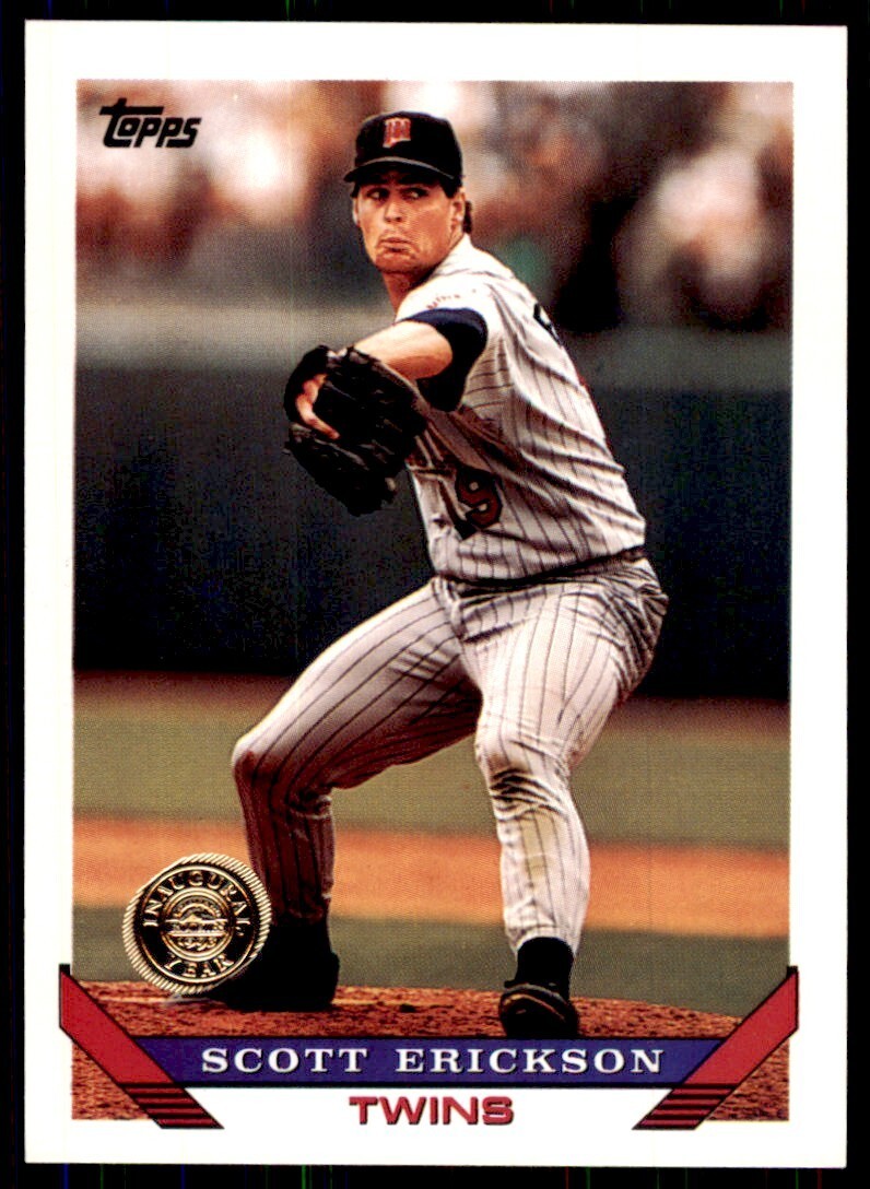 1993 Topps Inaugural Colorado Rockies Scott Erickson #90