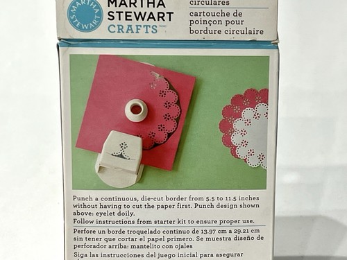 Martha Stewart Crafts Circle Edge Punch Cartridge 2012 Triple Loop - 第 3/3 張圖片