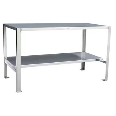 Jamco Ye248 Fixed Work Table, Ss, 48'' W, 24'' D