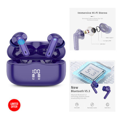 Bluetooth Kopfhörer A97 4 ENC Mikrofon IP7 Wasserdicht 40 Std