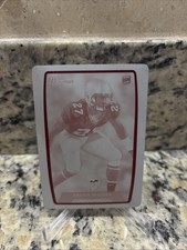 2013 Bowman Football Xavier Rhodes Rc Magenta Printing Plate 1/1 #158 Vikings