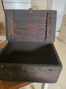 Antique Dynamite Box | eBay