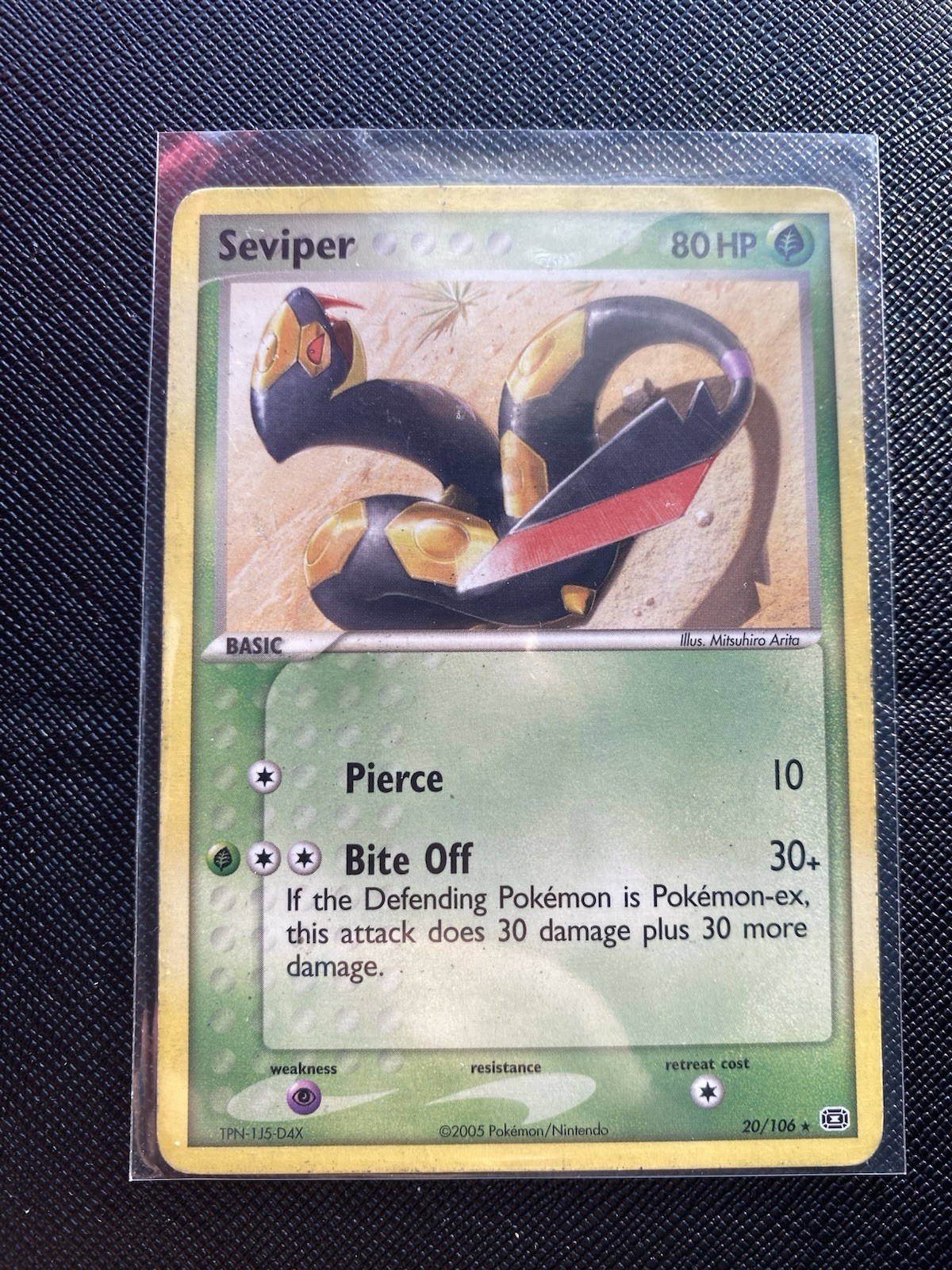 Pokémon TCG - Seviper 20/106 - Emerald - MP