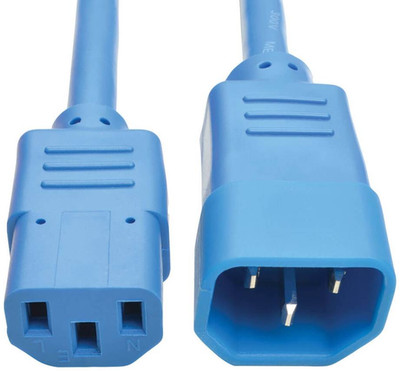6FT Tripp Lite C13 Buchse auf C14 Stecker PDU Netzkabel - Blau