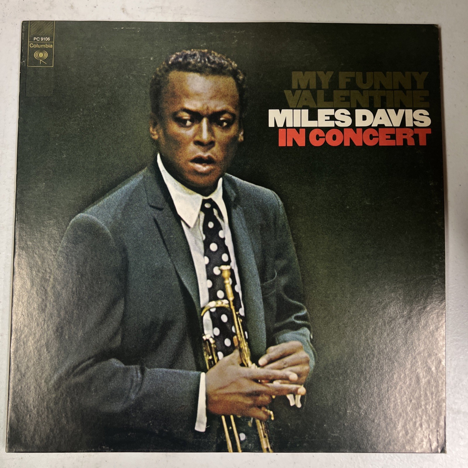 Miles Davis – My Funny Valentine - Miles Davis In Concert - 	Columbia – PC 9106