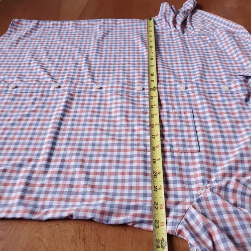 UNTUCKit Button Up Shirt Mens L S/S Regular Amdor Plaid Check Stretch - Picture 9 of 10