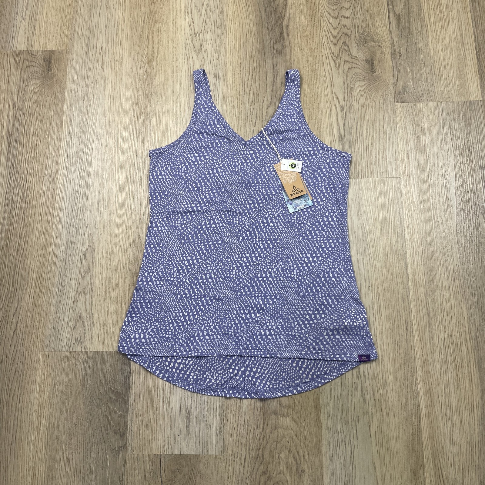 Eco-Friendly Organic Cotton Prana Yoga Tank Top for Women - Small-image