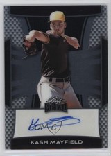 2025 Leaf Metal Auto Silver Lite Brite /49 Kash Mayfield #BA-KM1 Auto 8d2