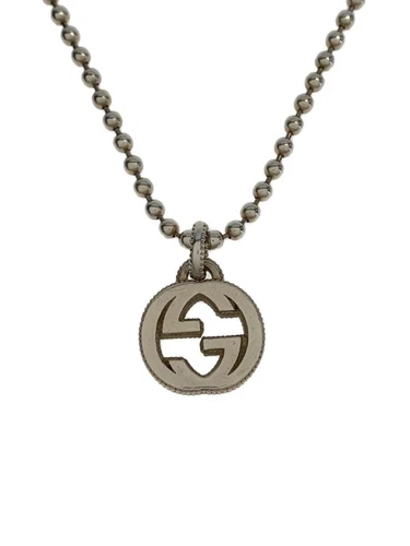 GUCCI SV925 Collana in argento con top da uomo usata