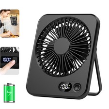 Mini Portable Folding USB Rechargeable Power Bank Handheld Desk Cooling Fan