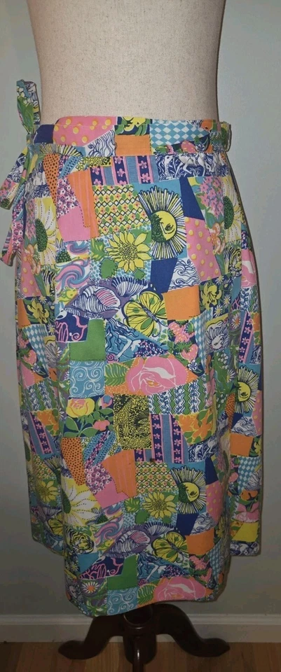 Falda envolvente de retazos de colección Key West Fashions Lilly Pulitzer Suzie Zuzek Foto 4 de 4