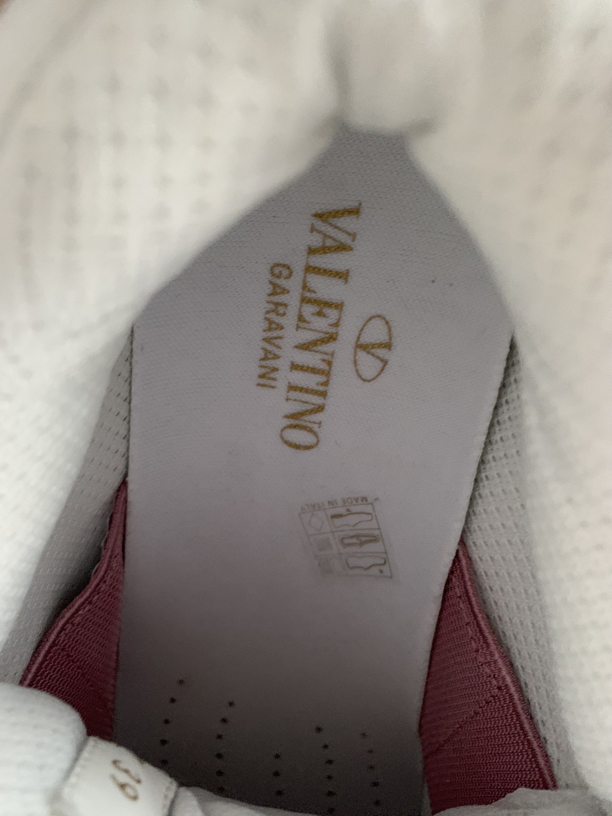 Valentino Garavani White & Pink Open Skate Sneakers Size 39 UK 6 RRP £630 BNIB image 8
