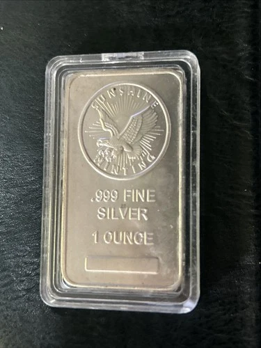 1 oz Sunshine Minting .999 FINE SILVER BAR