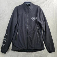 Fox Racing Men's XL Flexair Pro Fire Alpha Mountain Bike Jacket - Black NWOT