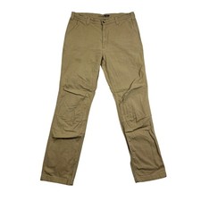Carhartt Rugged Flex Slim Fit Pants Mens 38x34 Brown Canvas BN2821-M Read