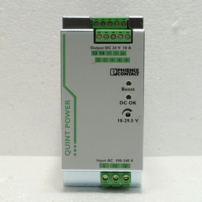 PHOENIX CONTACT QUINT-PS/1AC/24DC/10 Power Supply 24VDC 10A