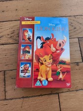 The Lion King Trilogy (Box Set) (DVD, 2014)