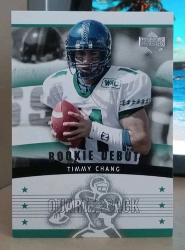 2005 Upper Deck Rookie Debut Timmy Chang RC HAWAII RAINBOW WARRIORS RAINBOWS