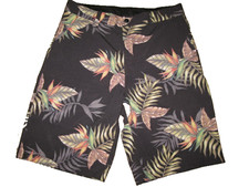 WAVE ZONE MEN'S SIZE 34 HAWAIIAN PRINT BOARD SWIM SURF SHORTS SIZE 34