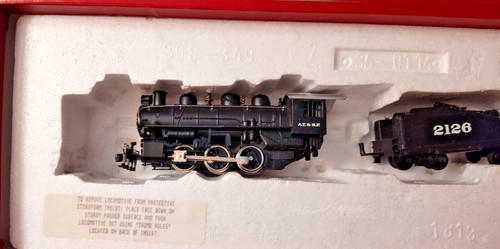 Máquina de vapor escala HO Mantua Santa Fe 0-6-0 y licitación nº 2126 | Zustand: Used