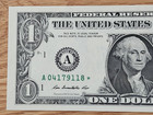 2009 $1 STAR NOTE LOT (3) CONSECUTIVE SERIAL NUMBERS A04179117*-A04179119* — photo 5