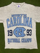 1993 North Carolina Tar Heels - National Champs - Vintage College Tee Small 