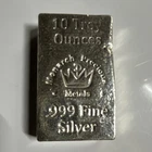 Monarch Precious Metals 10 Troy oz .999 Fine Silver Bar - Silver Composition